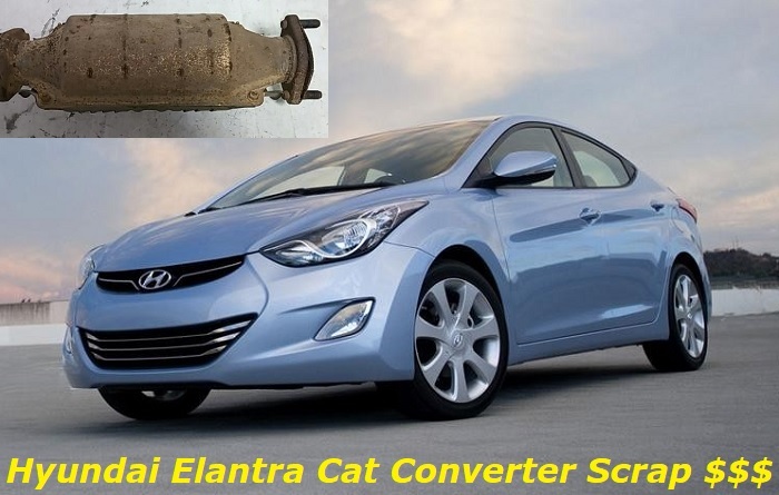 Hyundai elantra catalytic converter scrap price